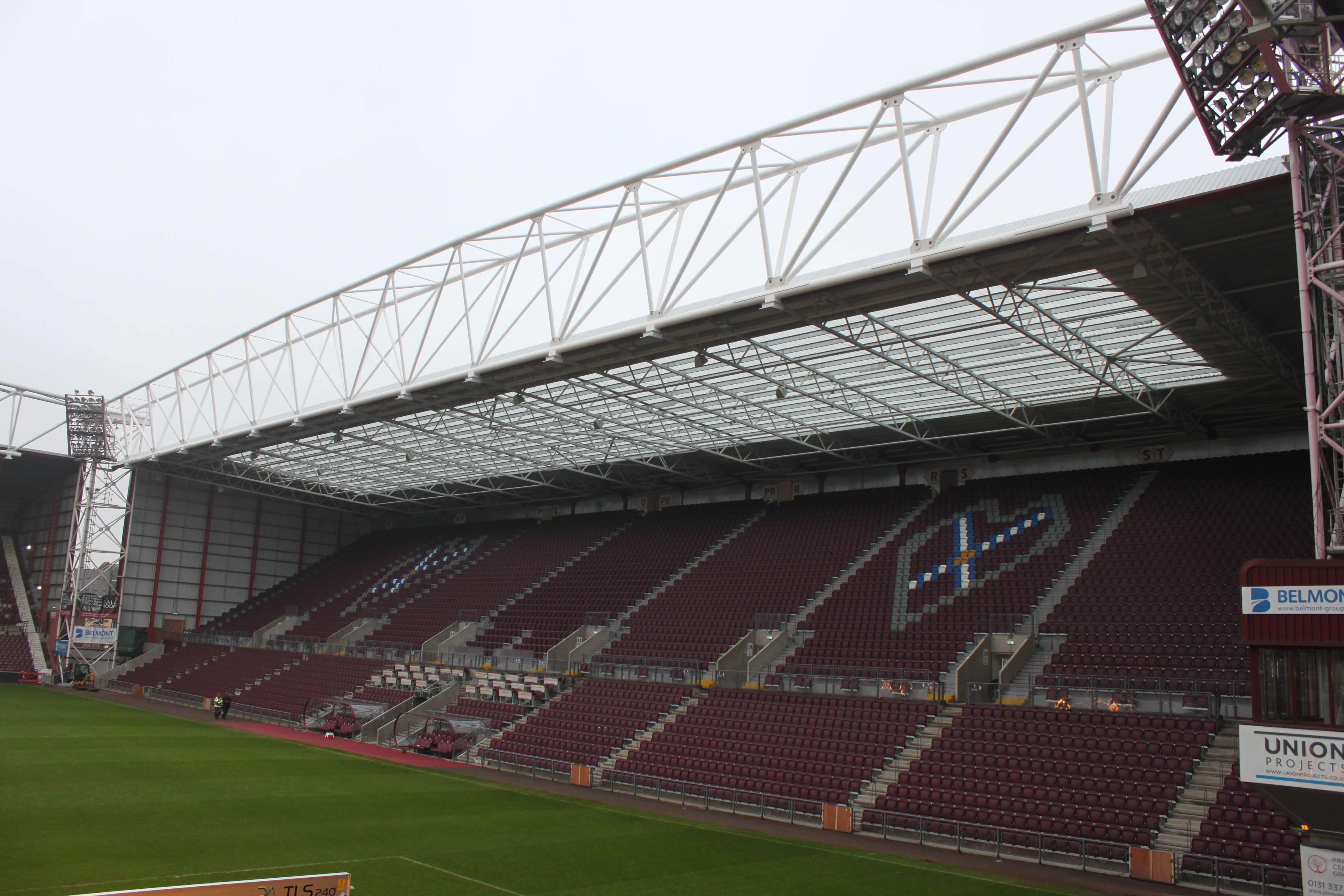 Hearts FC Pitchside